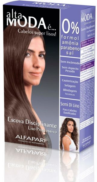 Escova alisante Semi di Lino alta MODA - Alfaparf