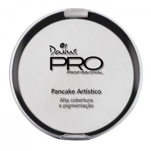 Pancake Artístico Dailus Cor:04-Branco